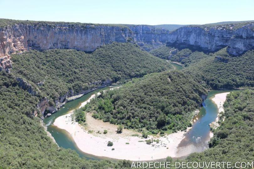 Les Locs Du Grazel Villa Ruoms Exterior photo