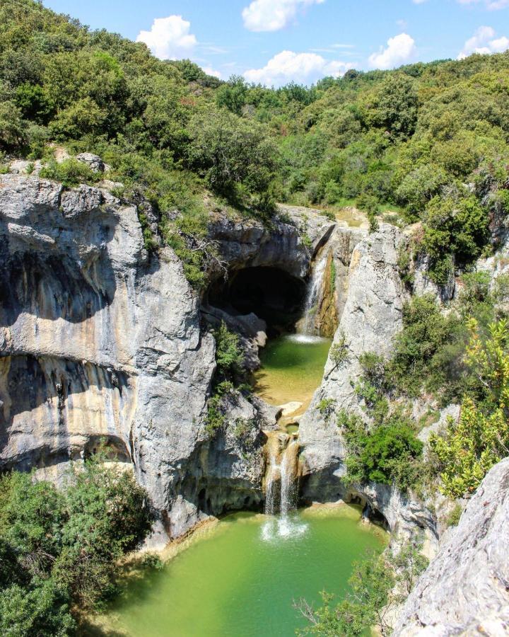 Les Locs Du Grazel Villa Ruoms Exterior photo