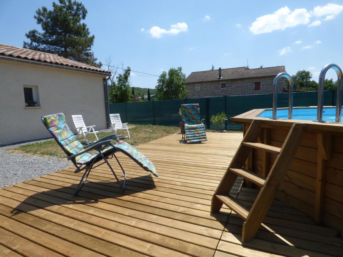 Les Locs Du Grazel Villa Ruoms Exterior photo