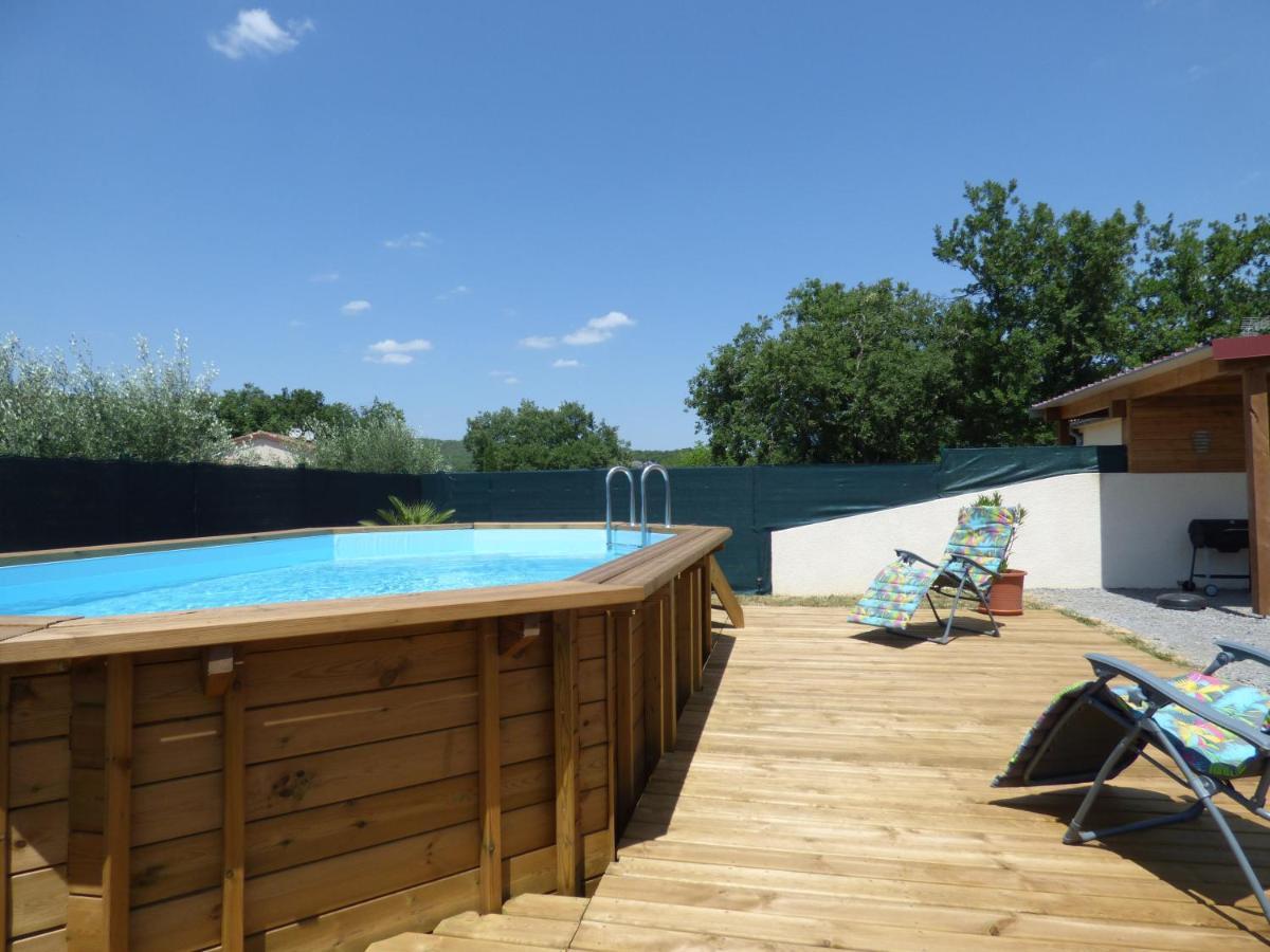 Les Locs Du Grazel Villa Ruoms Exterior photo